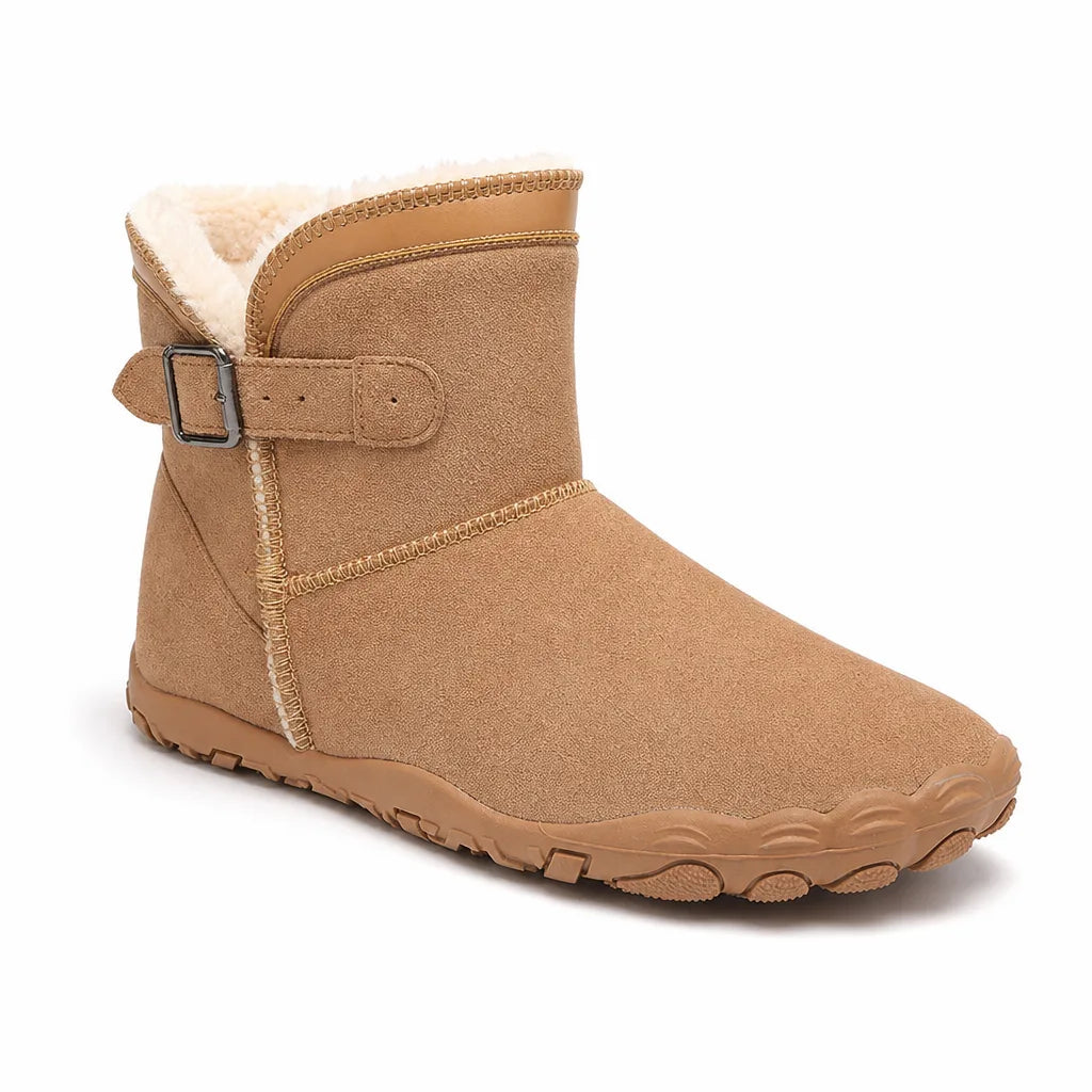 Men's Brown Louis Fleece Lined Snow Boots