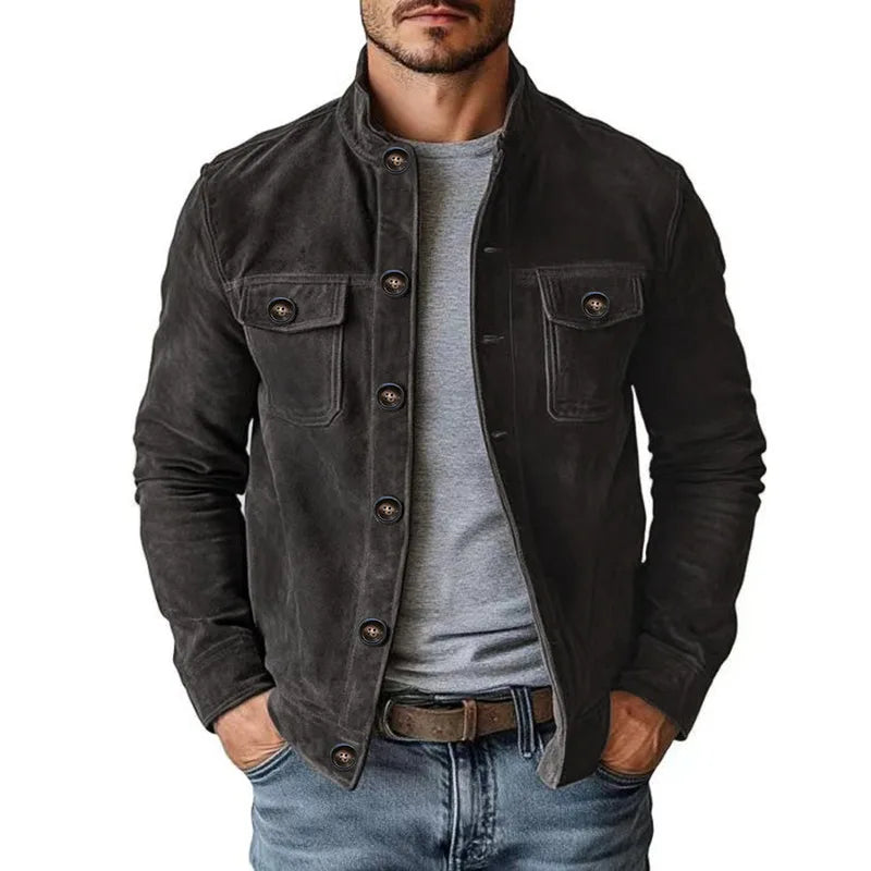 Lowell | Men's Classic Jacket  - Color:Black;Size:XS
