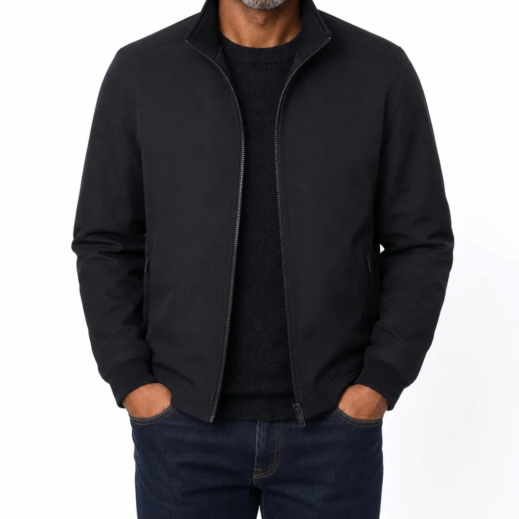 Lowell | Men's Fall Waterproof Jacket - Color:Black;Size:165