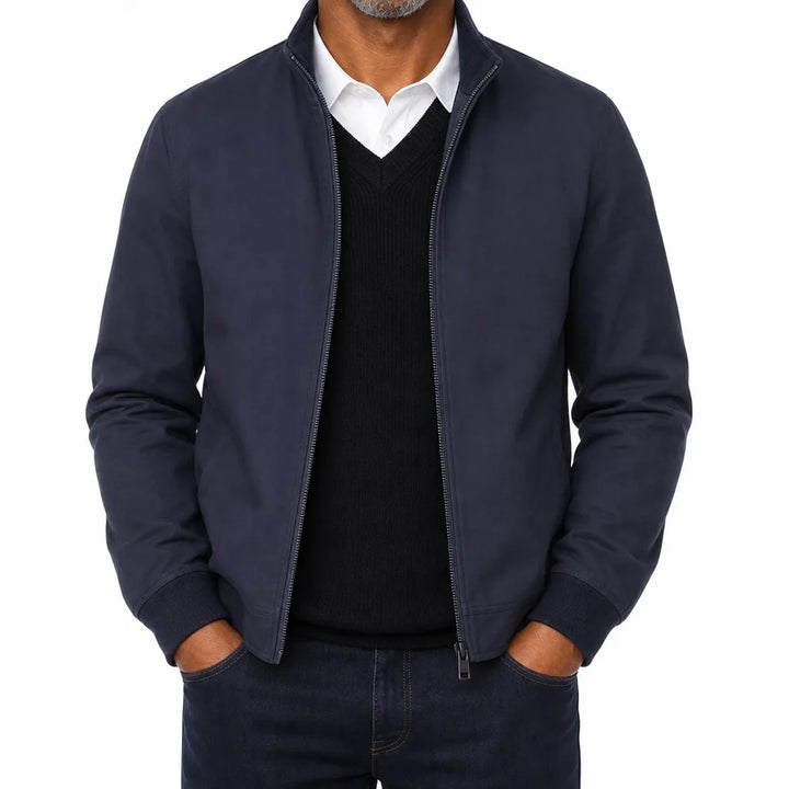 Lowell | Men's Fall Waterproof Jacket - Color:Blue;Size:165