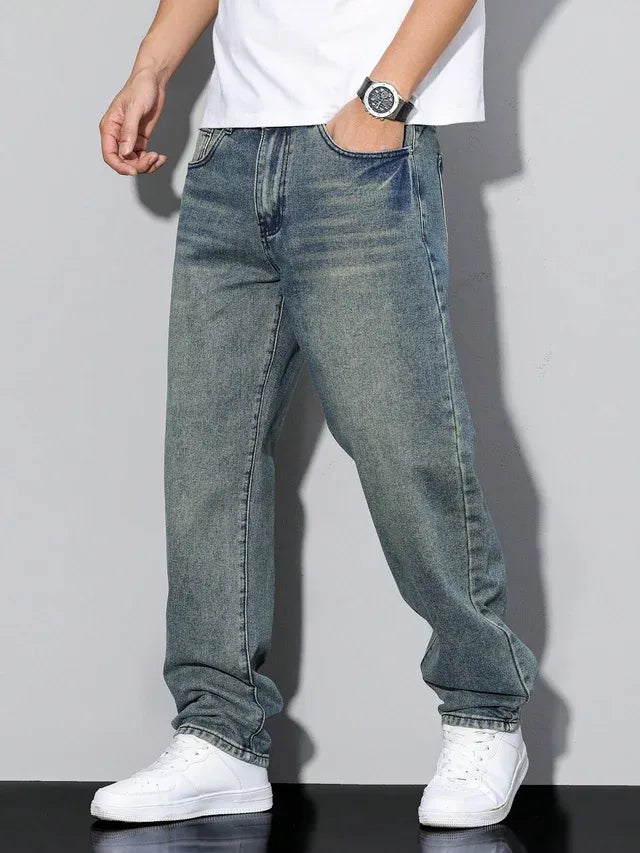 Lowry Sturdy Denim Jeans - Color:Petrol;Size:XXS