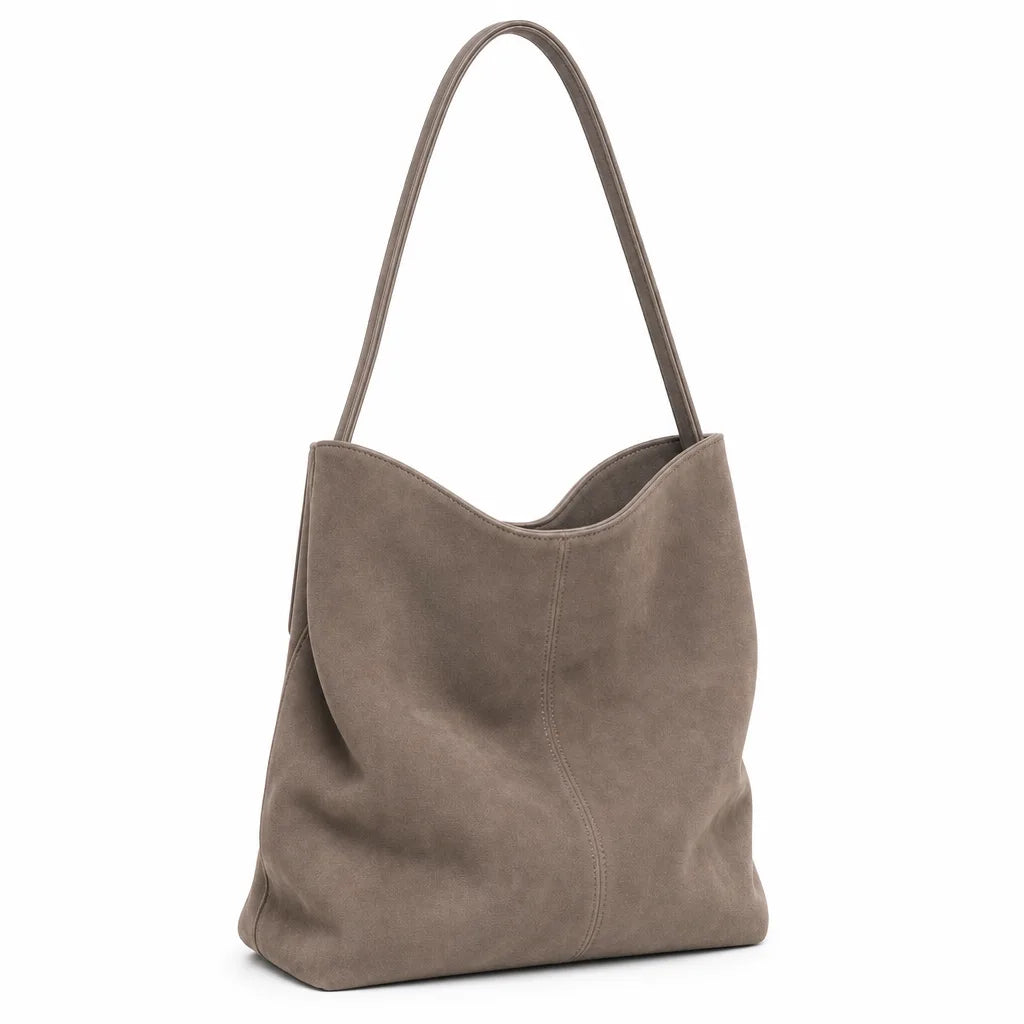 Women's Beige Margot Soft Bucket Bag (Copy)