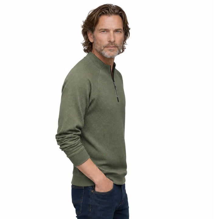 Men's Macallister Zip Long Sleeve Top