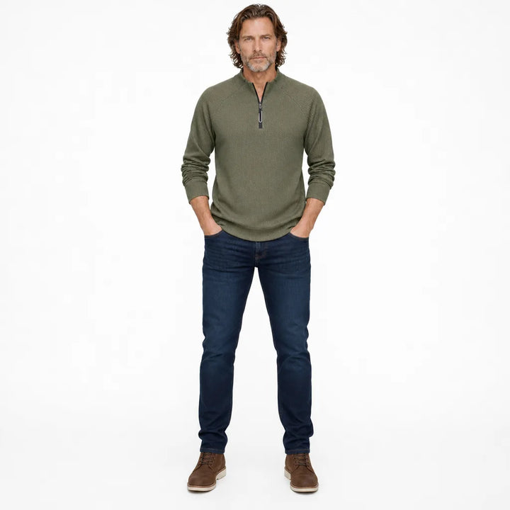 Men's Macallister Zip Long Sleeve Top