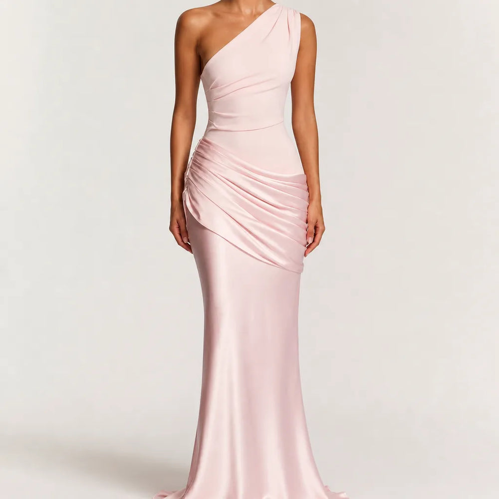 Maisie | Elegant Homecoming Evening Cocktail Dress - Color:Pink;Size:XS