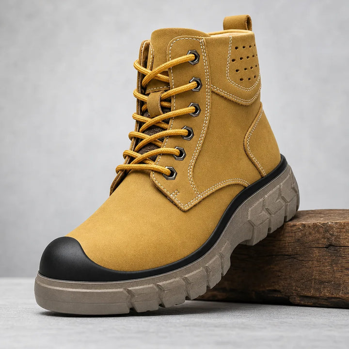 Marchetta Lace Up Boots - Color:Brown;Size:39