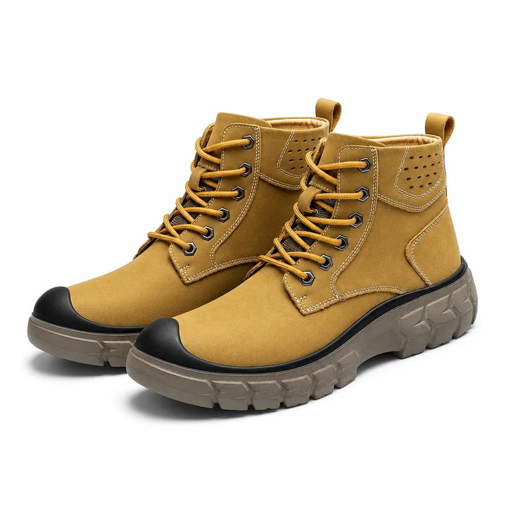 Men's Yellow Hamilton Lace Up Boots