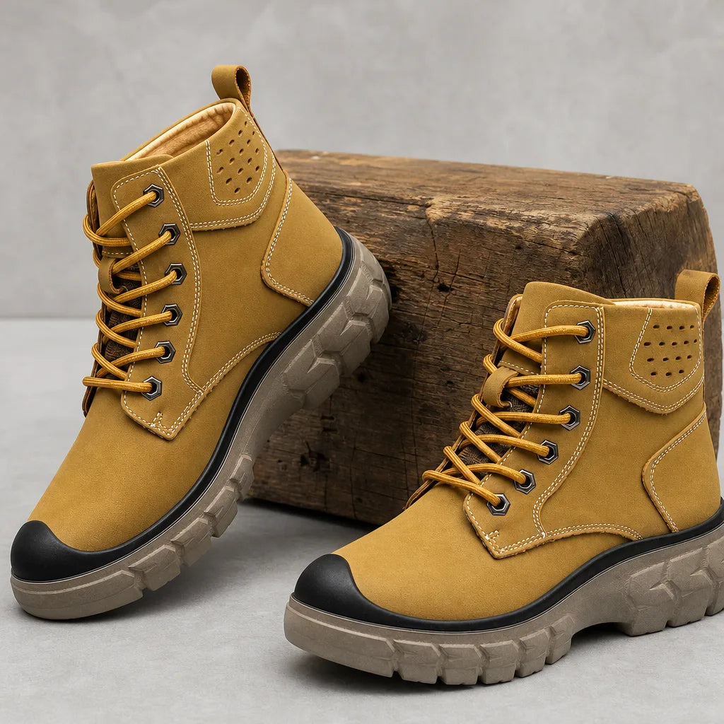 Women's Brown Marchetta Lace Up Boots