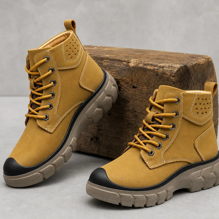 Women's Brown Marchetta Lace Up Boots