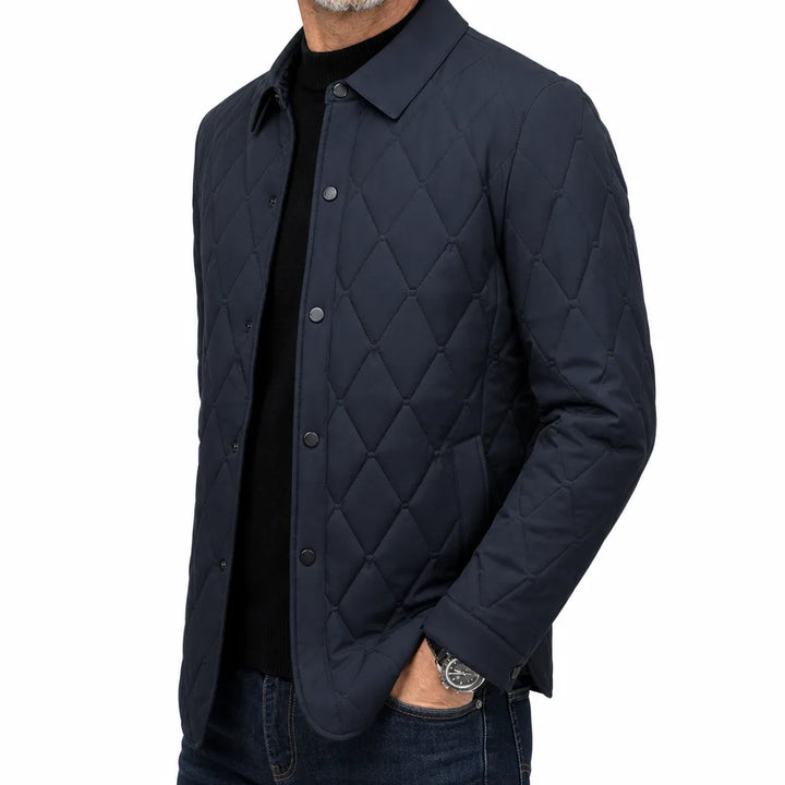 Men's Blue Murray Quilted Jacket