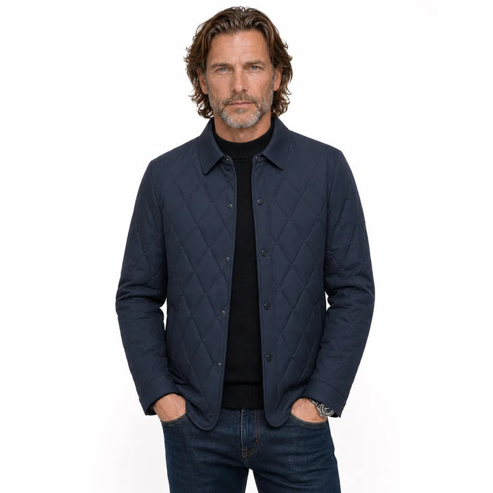 Men's Blue Murray Quilted Jacket
