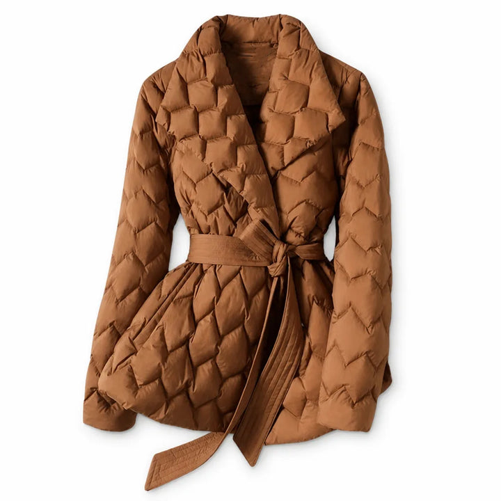 Marguerite | Women's Brown Fall Jacket - Color:Brown;Size:XS