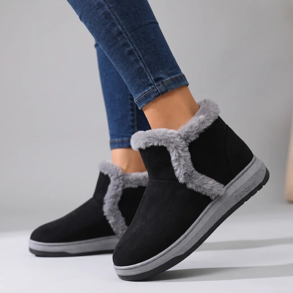 Mariam | Women's Orthopedic Winter Boots  - Color:Black;Size:35