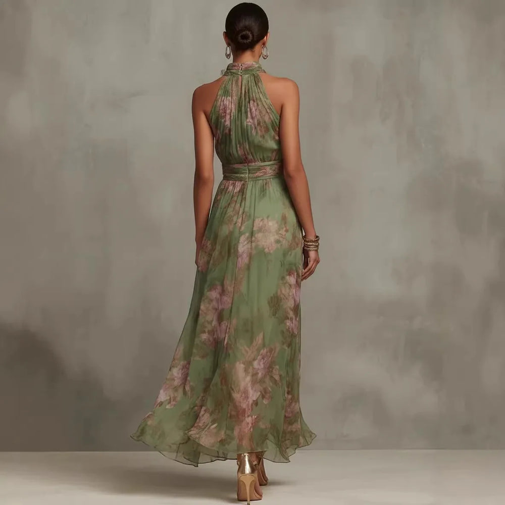 Women's Marina | Women’s Floral Halter Maxi Dress
