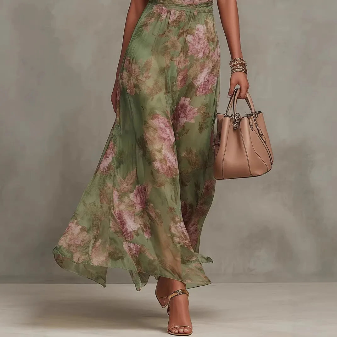 Women's Marina | Women’s Floral Halter Maxi Dress