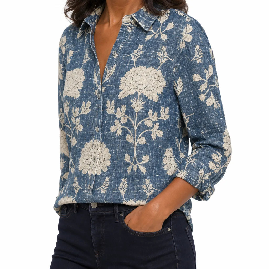 Women's CXCS-179 Tierney Printed Longline Shirt