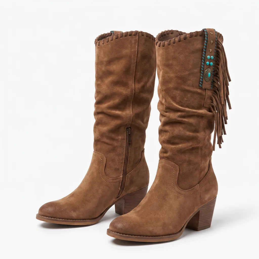 Women's Whalen Fringe Tall Boots