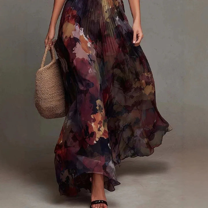 Women's Maya | Women's Floral V-Neck Maxi Dress