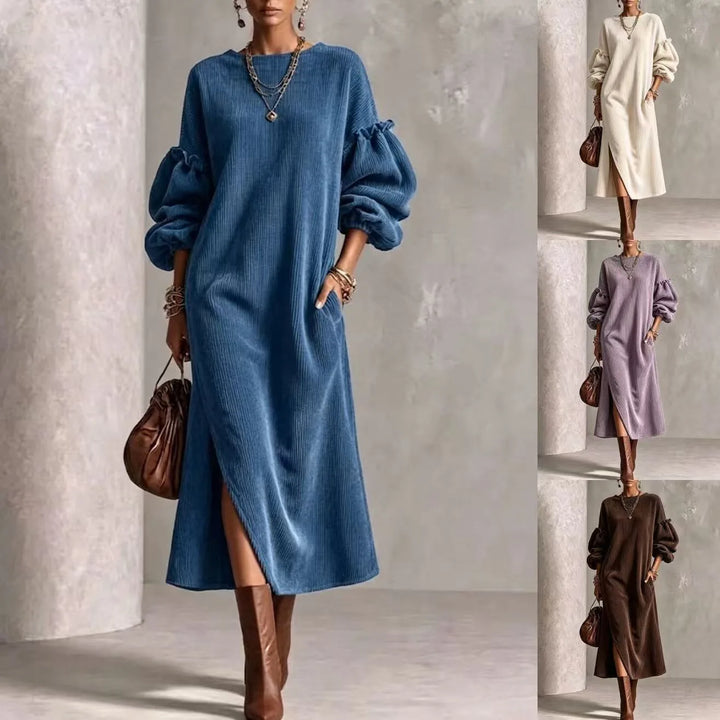 Women's Megan | Women's Puff-Sleeve Maxi Dress