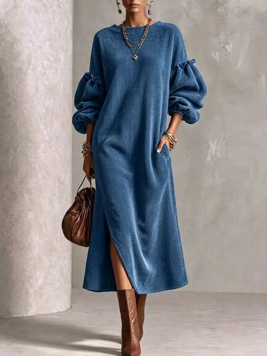 Women's Megan | Women's Puff-Sleeve Maxi Dress