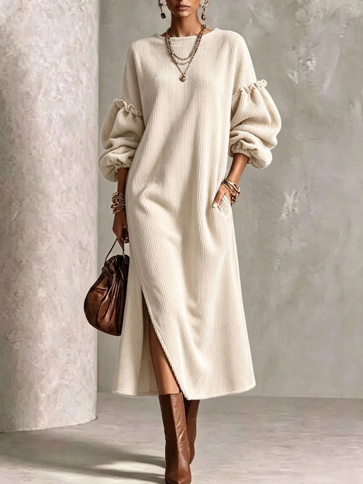 Women's Megan | Women's Puff-Sleeve Maxi Dress