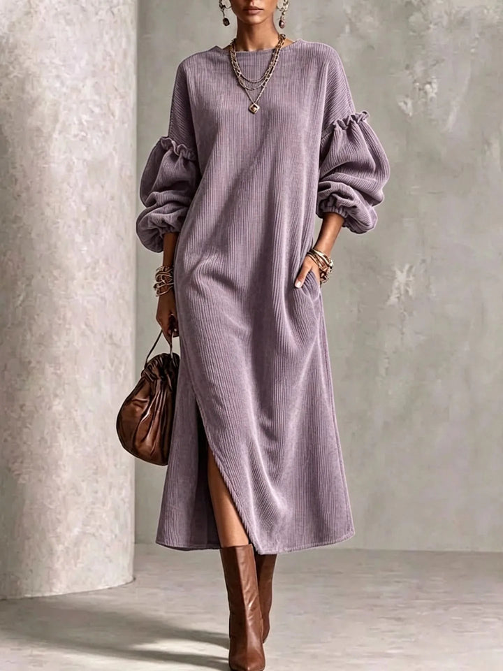 Women's Megan | Women's Puff-Sleeve Maxi Dress