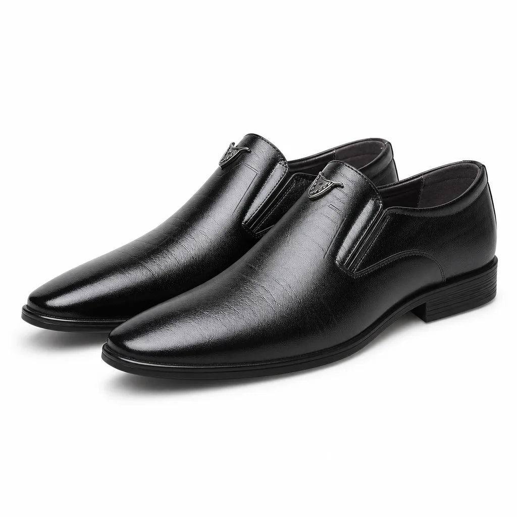Michael | Men's Luxury Dress Shoes - Color:Black;Size:38