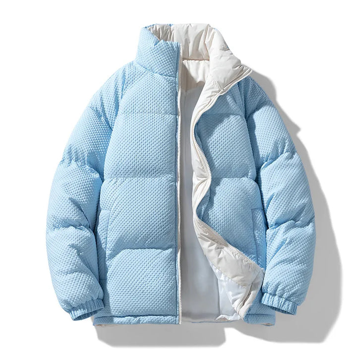 Montgomery | Men's Thick Padded Winter Jacket  - Color:Glacier Blue;Size:XS