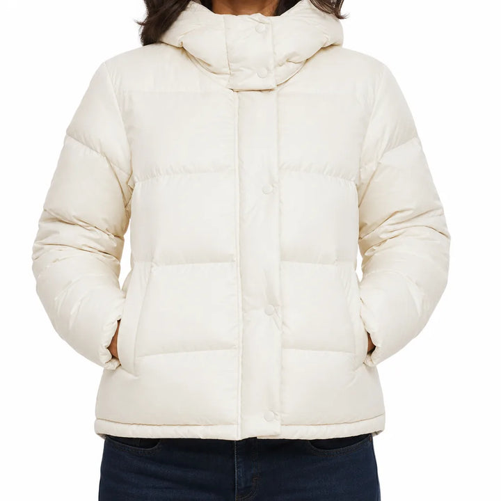 Naomi Snap Front Jacket - Color:White;Size:XS