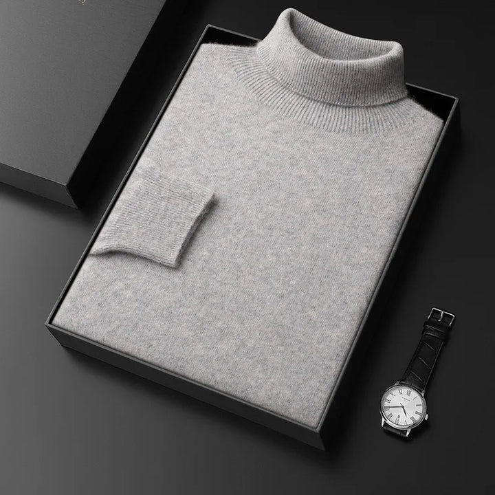 Men's Nathaniel | Men's Cashmere Turtleneck Sweater