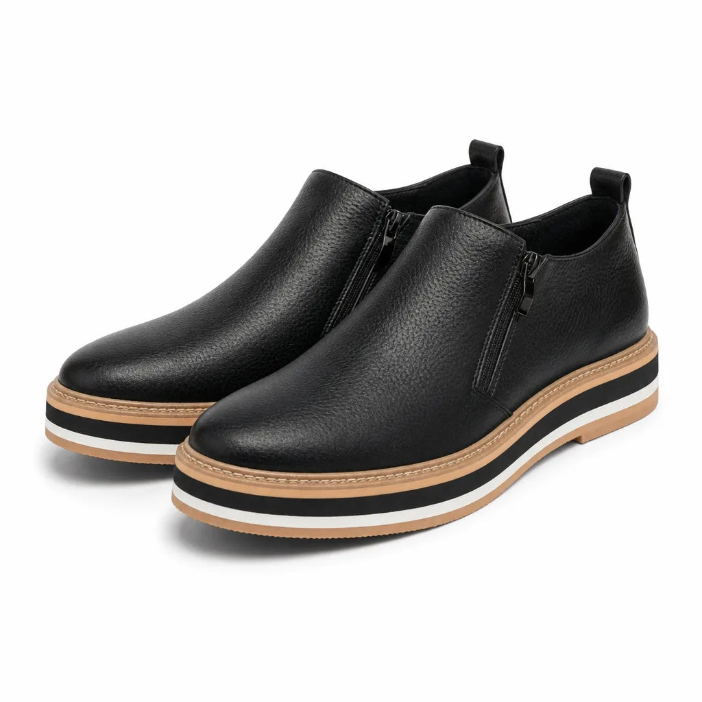 Women's Black Egerton Wedge Ankle Boots