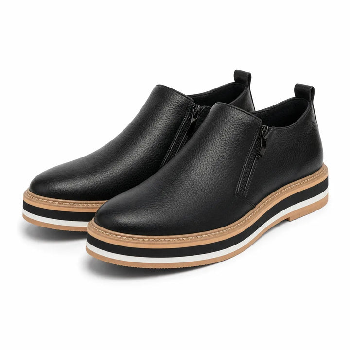 Women's Black Egerton Wedge Ankle Boots