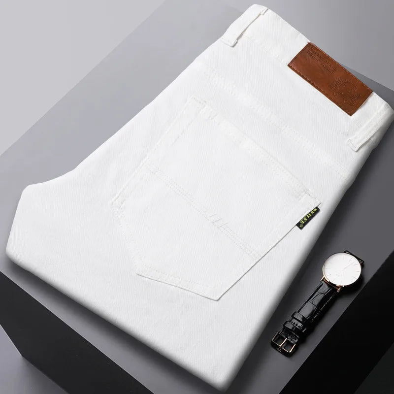 Nicholas Tailored Jeans - Color:White;Size:28