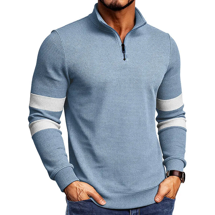 Men's Nicolas | Men's Quilted Quarter-Zip Sweater