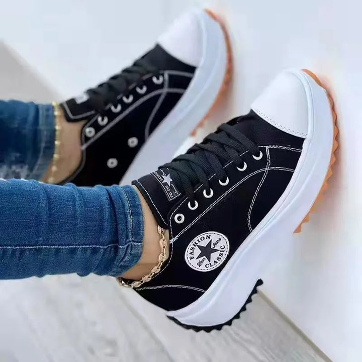Noelle | Women's Orthopedic Sneakers - Color:Black;Size:35