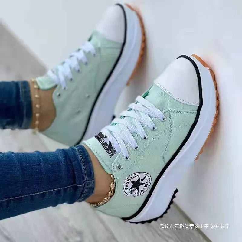 Noelle | Women's Orthopedic Sneakers - Color:Green;Size:35
