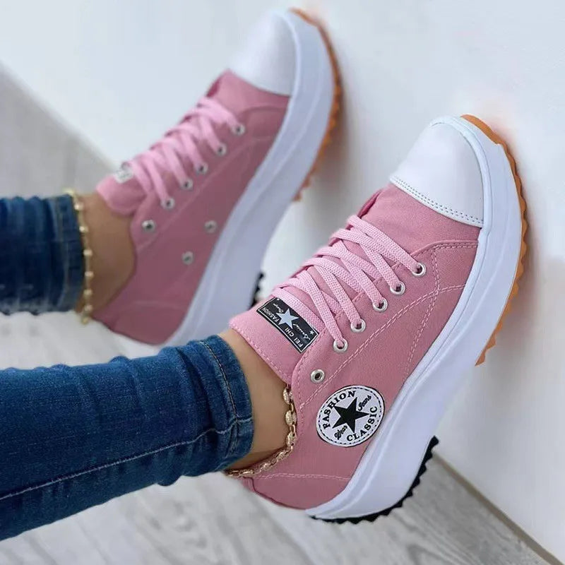 Noelle | Women's Orthopedic Sneakers - Color:Pink;Size:35