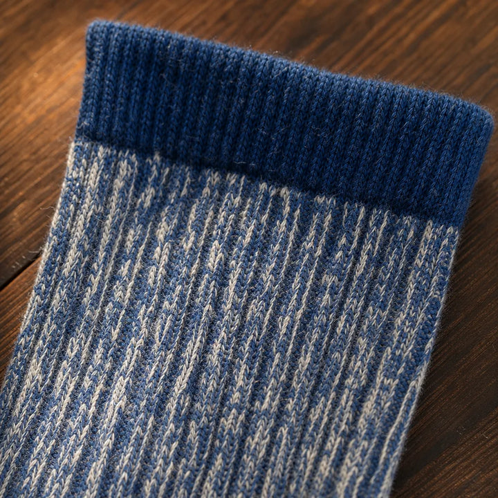 Men's Blue Elijah Merino Wool Socks