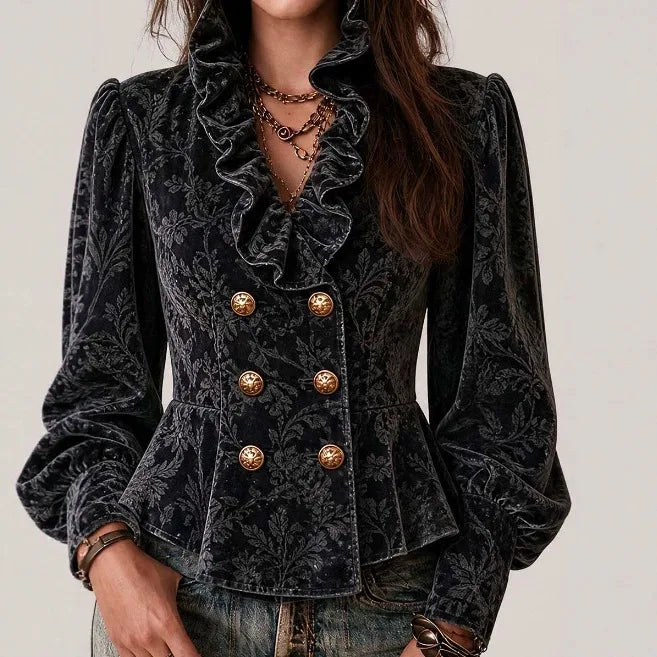 Women's Oceana | Women's Retro Bohemian Blazer Jacket