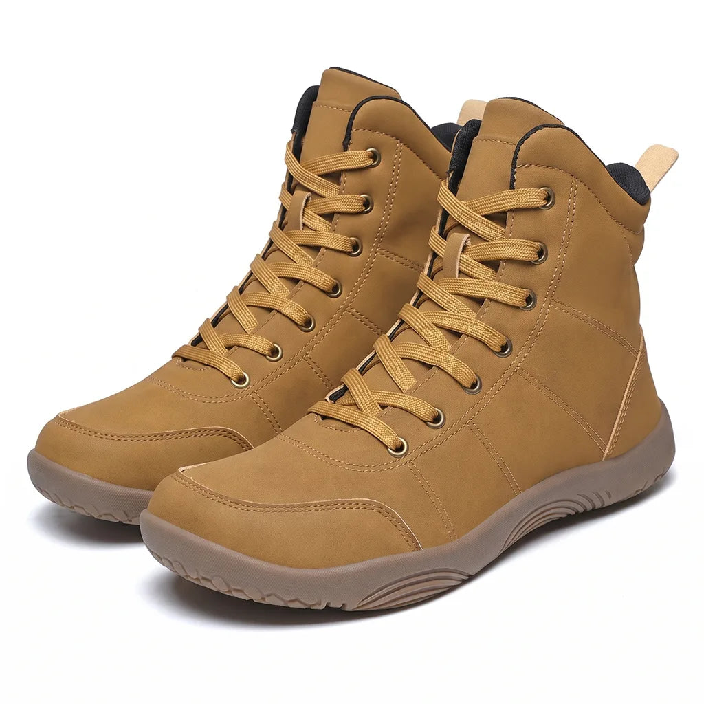 Men's Yellow Oliver High-Top Sneakers