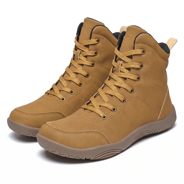 Men's Yellow Oliver High-Top Sneakers