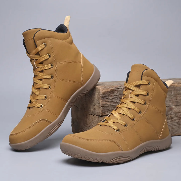 Men's Yellow Oliver High-Top Sneakers