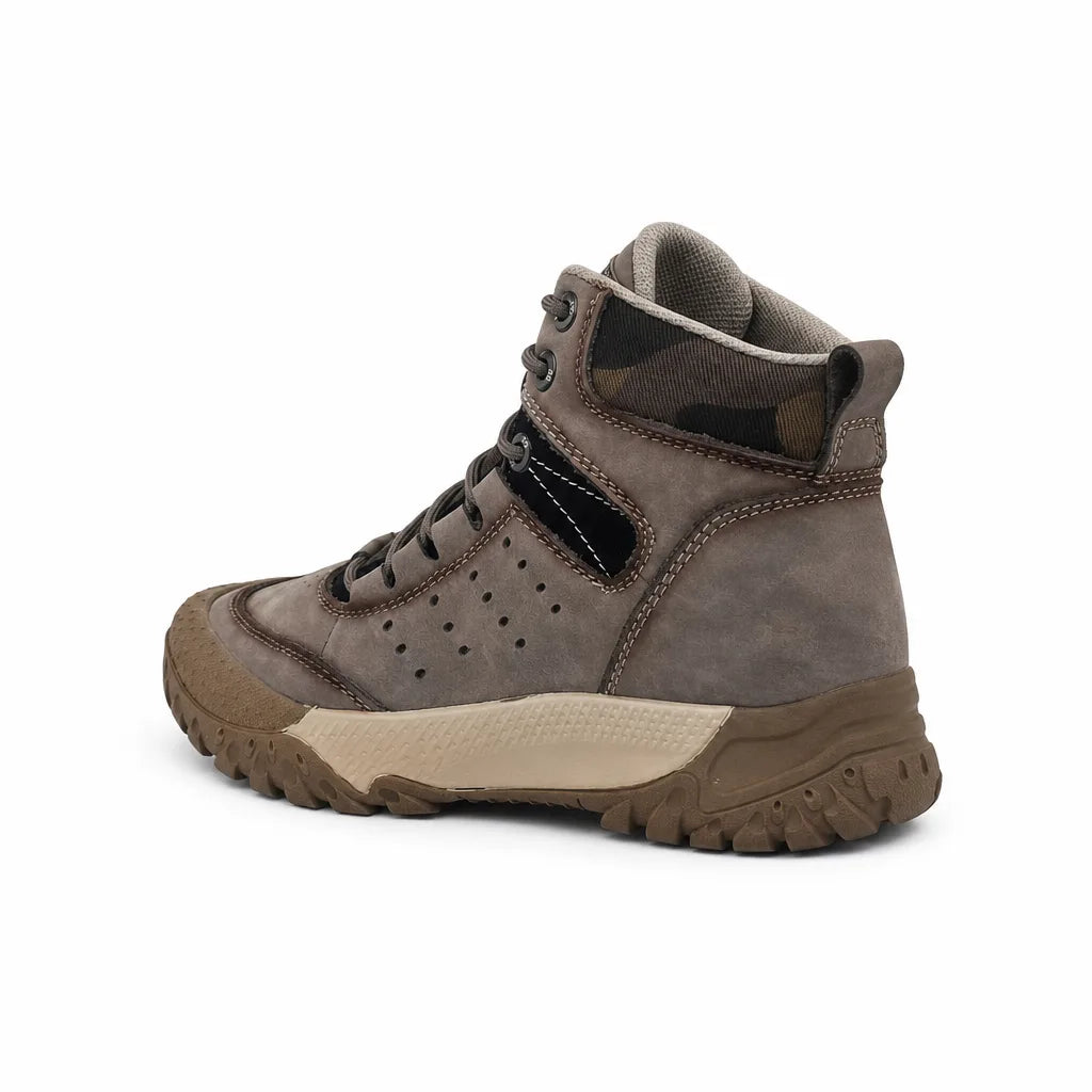 Men's 0531深灰（单鞋） Rhett 登山鞋男防滑轻便透气秋冬耐磨真皮爬山鞋户外旅行越野沙漠徒步鞋