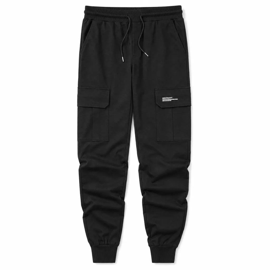 Owen Cargo Jogger Pants - Color:Black;Size:S