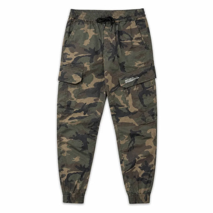 Owen Cargo Jogger Pants - Color:Camouflage;Size:S