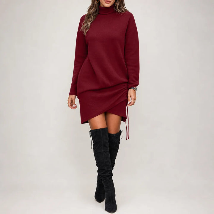 Women's Red Pauline Wrap Dress