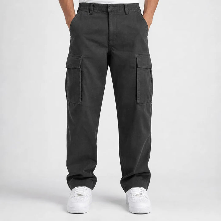Peregrine | Mens Straight Fit Cargo Pants  - Color:Black;Size:XS