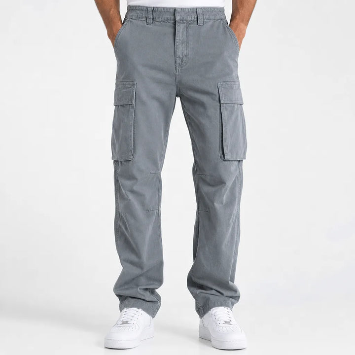 Peregrine | Mens Straight Fit Cargo Pants  - Color:Gray;Size:XS