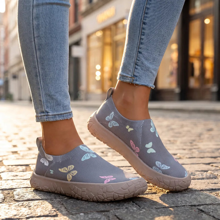 Poppy | Women's Orthopedic Slip-Ons - Color:Gray;Size:36