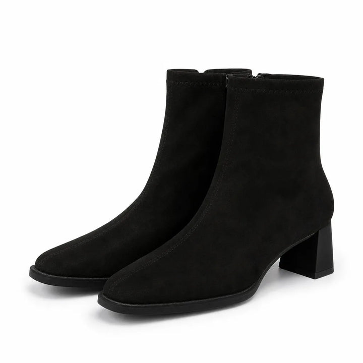 Rachel | Women's Fall Ankle Boots - Color:Black;Size:35